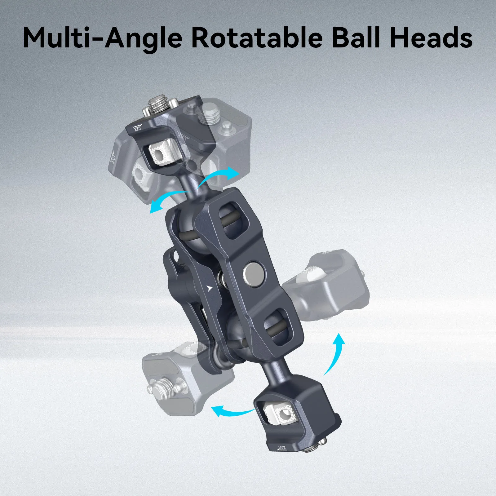 SmallRIig Dual Ball Heads Magic Arm with 1/4\