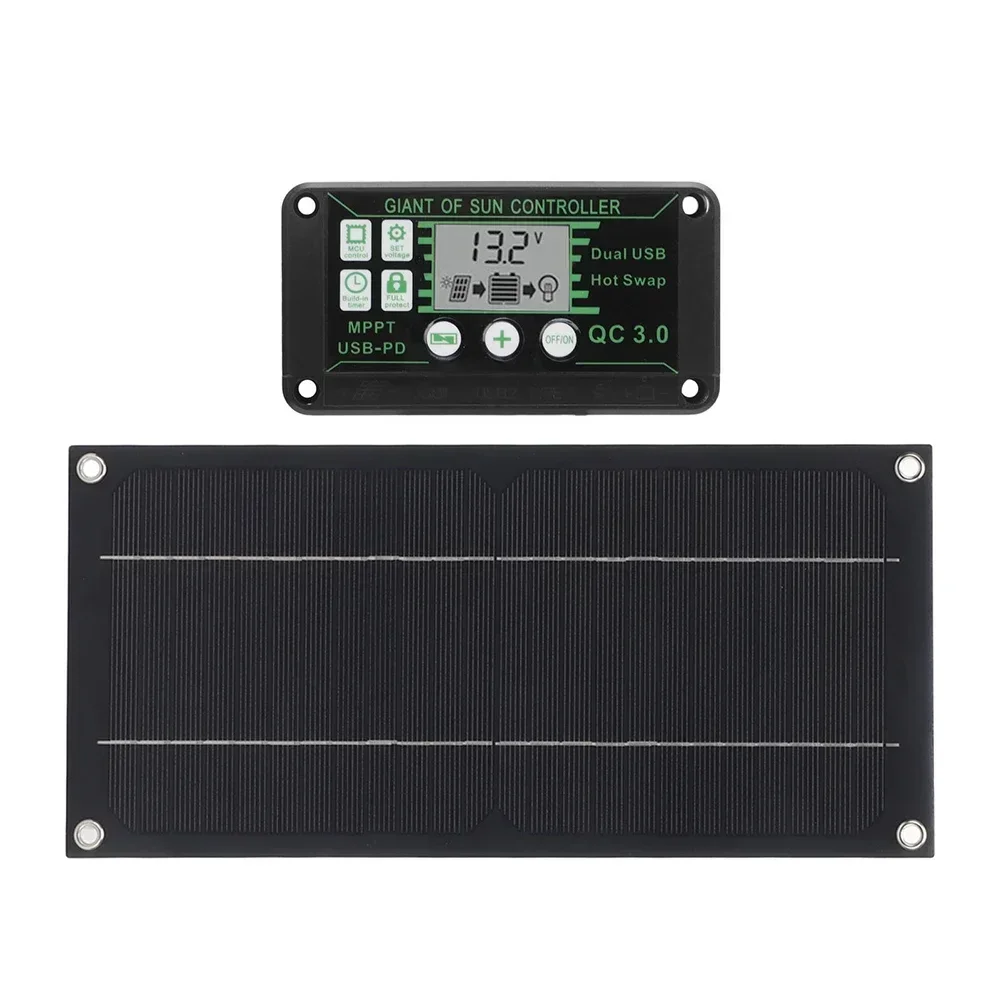 Portable And Lightweight 100A MPPT Charger Monocrystalline Solar Panel Advanced Monocrystalline Technology Easy Installation