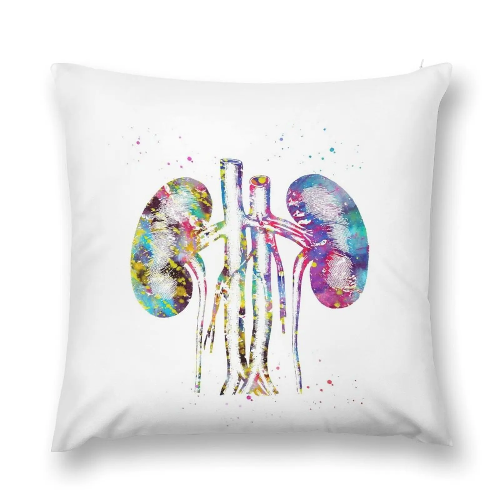 Kidneys anatomy Throw Pillow bed pillows Luxury Cushion Cover Custom Cushion Pillowcase Cushion pillow