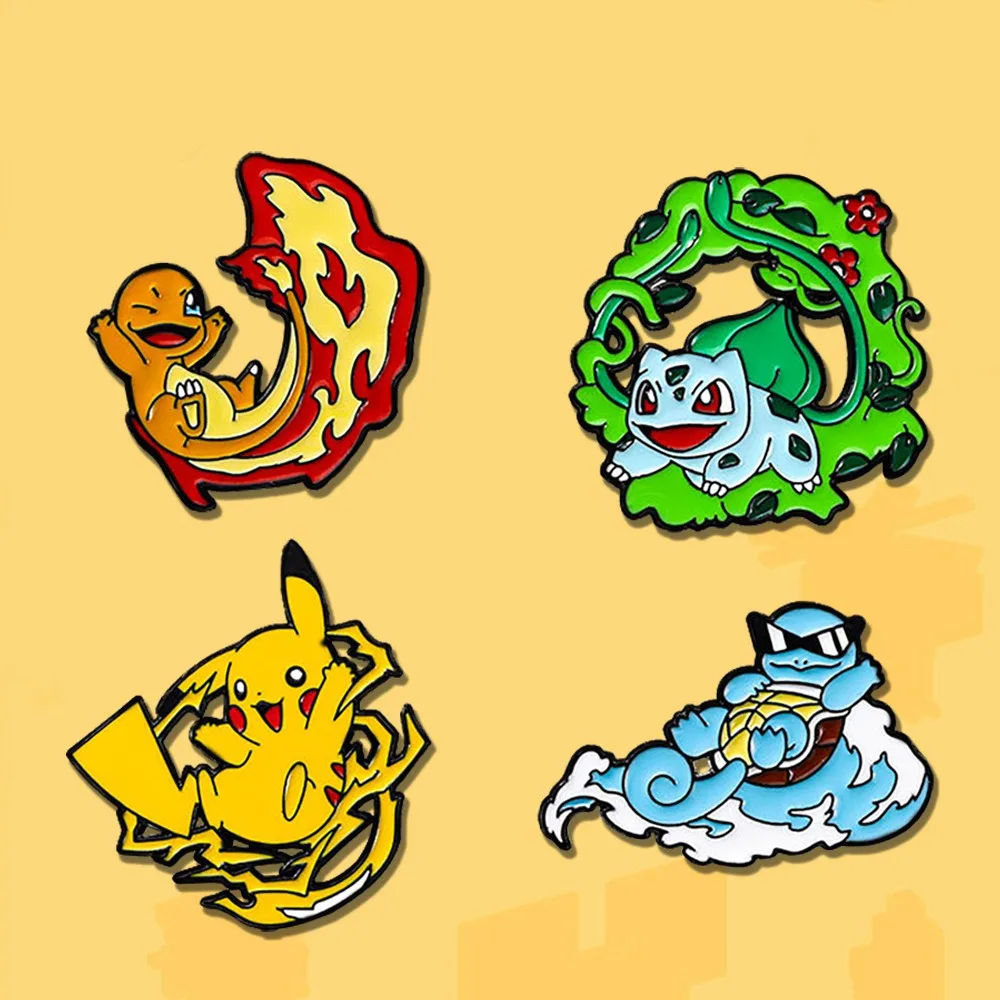 

Hot-selling Pokémon Refrigerator Stickers Magnetic Alloy Pokemon Cultural and Creative Decoration Anime Peripheral Pikachu