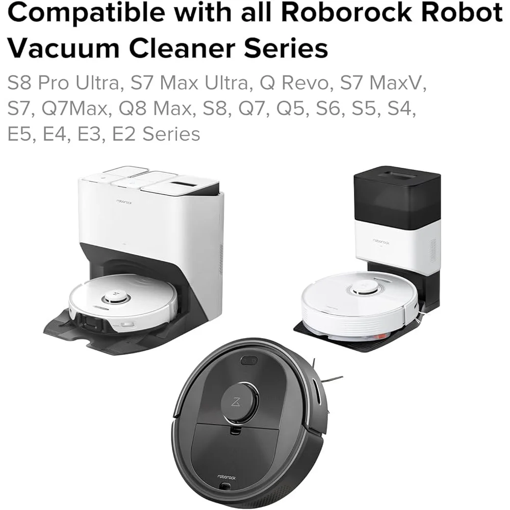 Ersatz-Seitenbürsten, Roboter-Staubsauger, 2er-Pack, langlebiges Nylon-Zubehör, effiziente Reinigung, S8 Pro, S7, Max, Q Revo-Serie