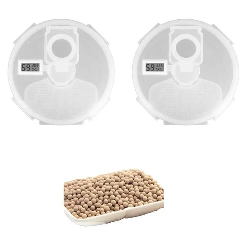 Reliable-3D Printing Filament Dry Box Storage Case, Dustproof Anti-Moisture Sealed Container With Desiccant,3D Printing Filament