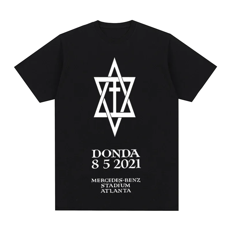 donda black party o neck t-shirt 100% Combed Cotton Men T shirt New TEE TSHIRT Womens tops