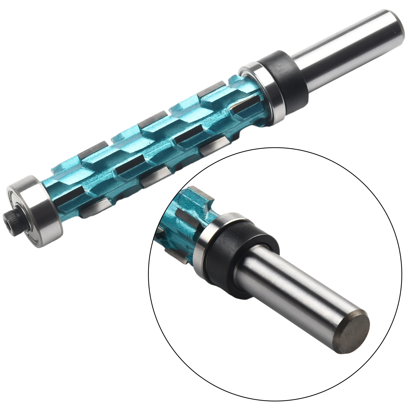 1pcs 12mm 1/2inch Shank Flush Trim Milling Cutter Carbide Spiral Double Bearing Router Bit For Wood Trimming Tools Accessories