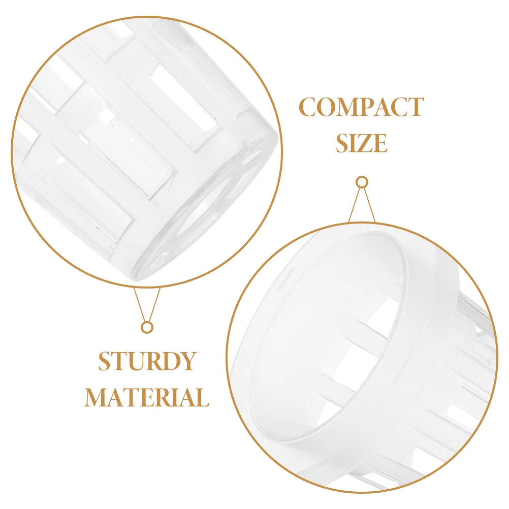 

25 Pcs Hydroponic Planting Baskets Garden Containers Net Cups Plastic Flower Pots Balcony Indoor Cultivation Media Soil Based