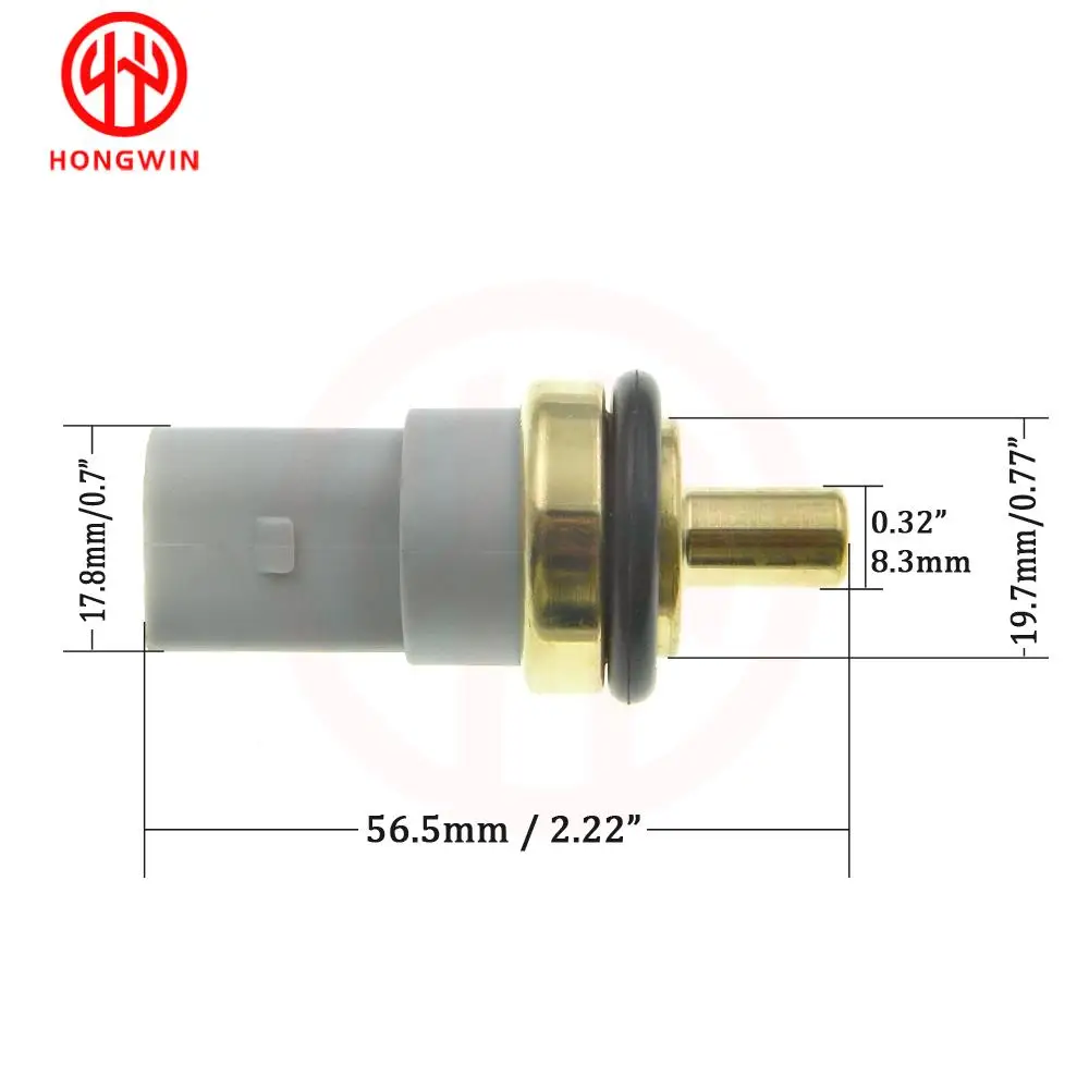 06أ 919501 مستشعر درجة حرارة الماء لسكودا فابيا يتي أودي A3 A4 A5 A6 A8 Q3 Q5 Q7 TT VW جيتا جولف باسات سيات إيبيزا ليون