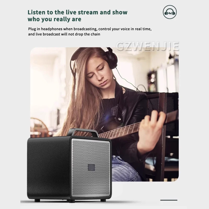 

KTV All-in-one Singing Machine Family KTV Audio Set Dual Microphone Wireless Bluetooth Speakers Portable Party Multifunctional