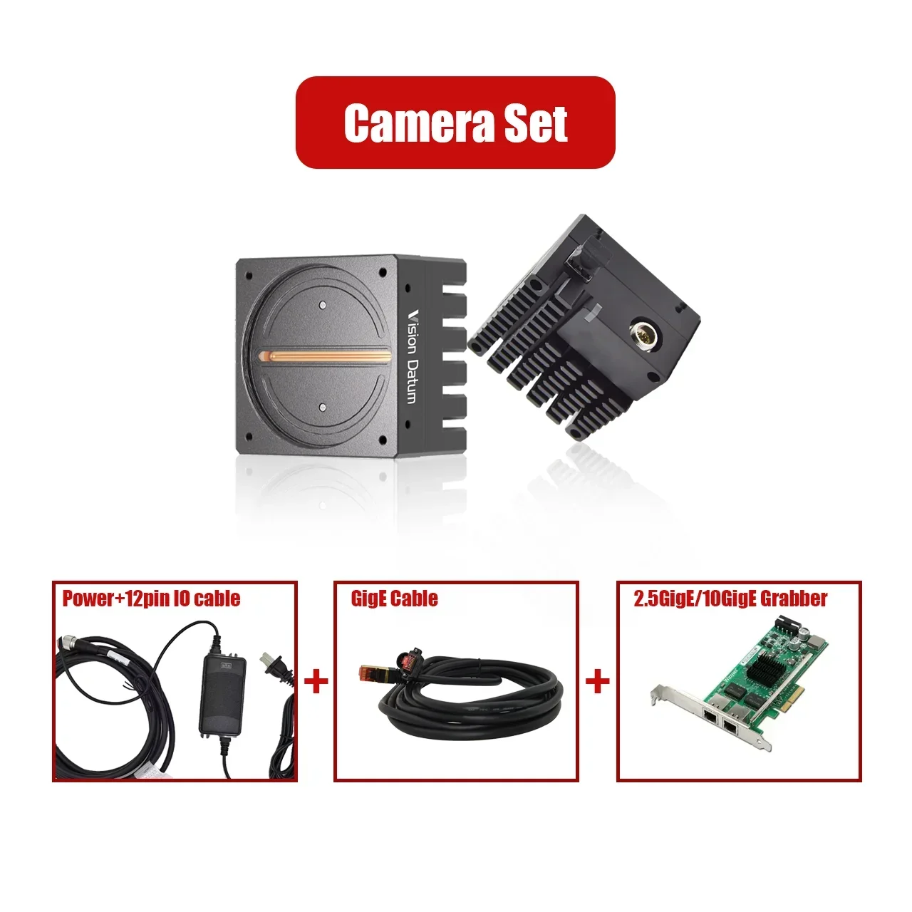 4K 8K 7μm 100kHz 2.5GigE 4 TDI Sequence Strobe Basler Alternative Line Scan Camera for Printing Quality Inspection