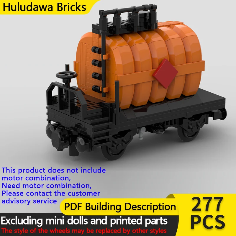 

Модель городской автомобиль MOC, строительные кирпичи, железнодорожный поезд, танк, автомобиль, модульная технология, детские праздничные подарки, сборные игрушки, костюм