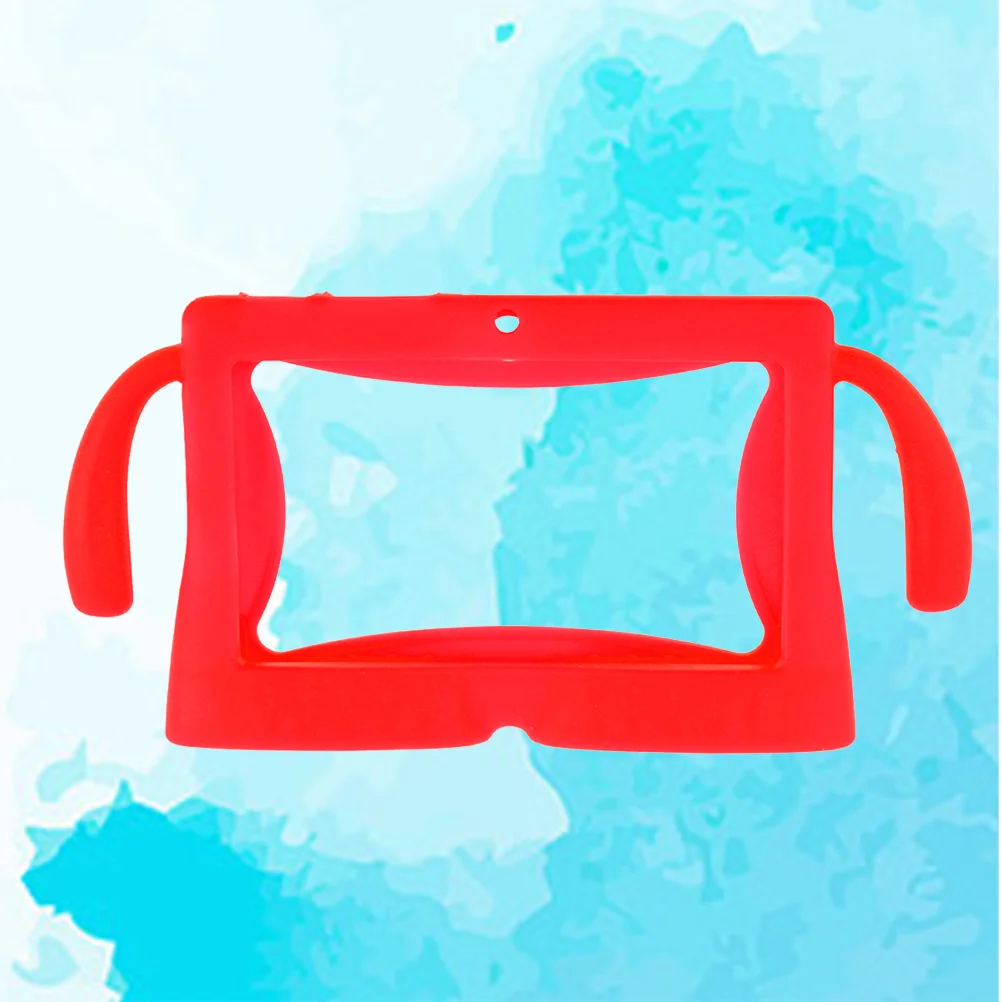 7 Inch Silicone Gel Tablet Cover Case for Q88 Kids Children Tablet PC (Red) tablet case tablet PC case