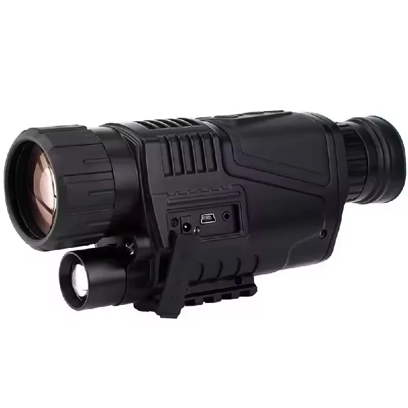 في الهواء الطلق للرؤية الليلية HD الأشعة تحت الحمراء تلسكوب رقمي 5x40 جهاز الرؤية الليلية يمكن التقاط صور مقاطع الفيديو