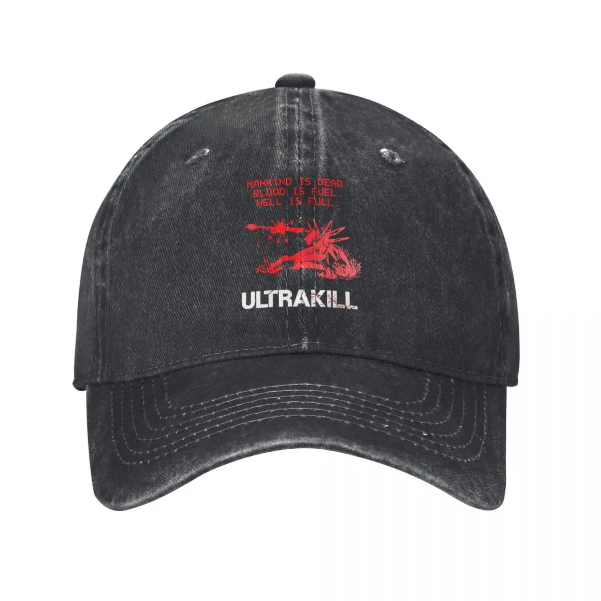 Hell Baseball Caps Peaked Cap Ultrakill Sun Shade Hats for Men