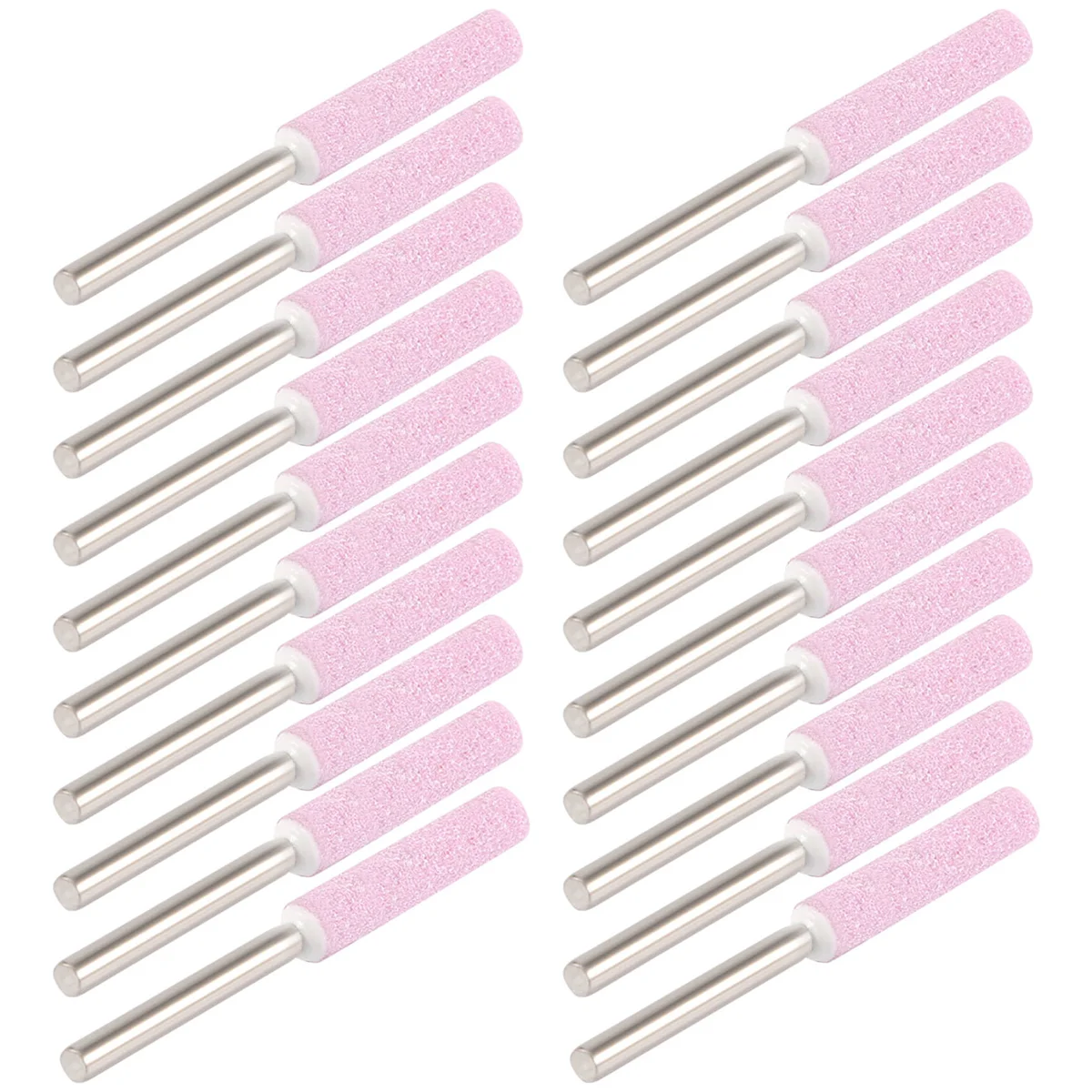 Polimento de moagem ferramenta para motosserra apontador, moagem pedras, 3,16 Polegada, 4,8mm, 20 Pack