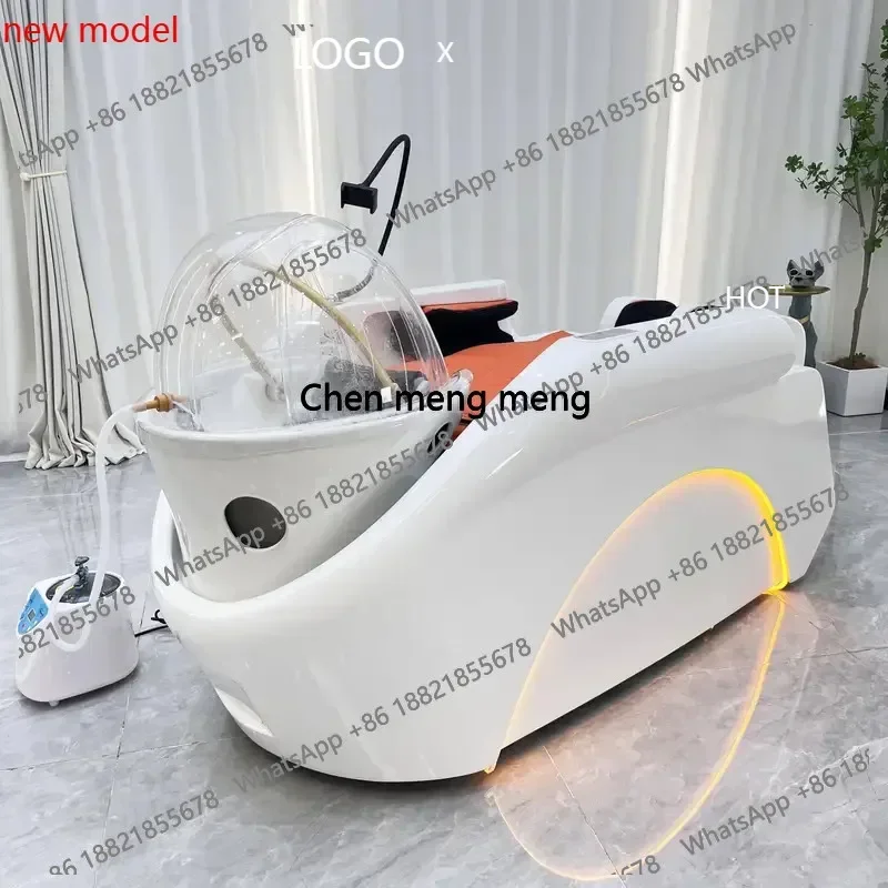 AB03Luxury Electric Intelligent Salon Shampoo Chair Professional Beauty Therapy Japanese Head Spa Massage Table Bed