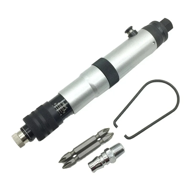 

Preset Torque Air Screwdriver Automatic Clutch Pneumatic Screw Driver Tool High Precision Low Weight Small Size Reverse