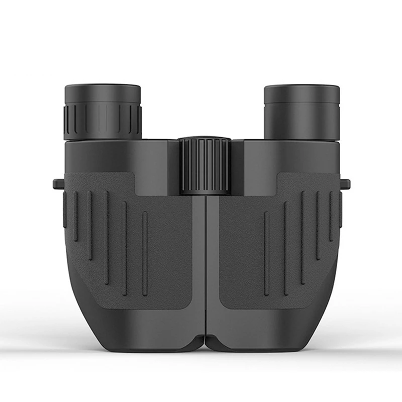 1 Piece 10X25 Outdoor Binoculars Black Outdoor Travel Gear Portable HD Outdoor Sightseeing Binoculars