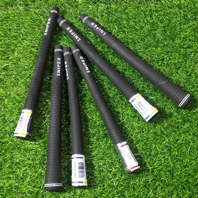 Punhos de golfe Sniper para homem, padrão, médio, jumbo, borracha natural, macio, antiderrapante, apertos de madeira Fairway