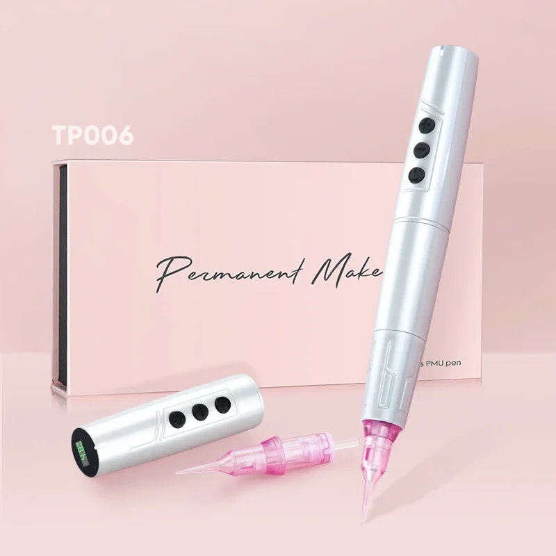 High Quality New Digital PMU MTS Semi Micropigmentation Wireless Cordless Tattoo Permanent Makeup machine