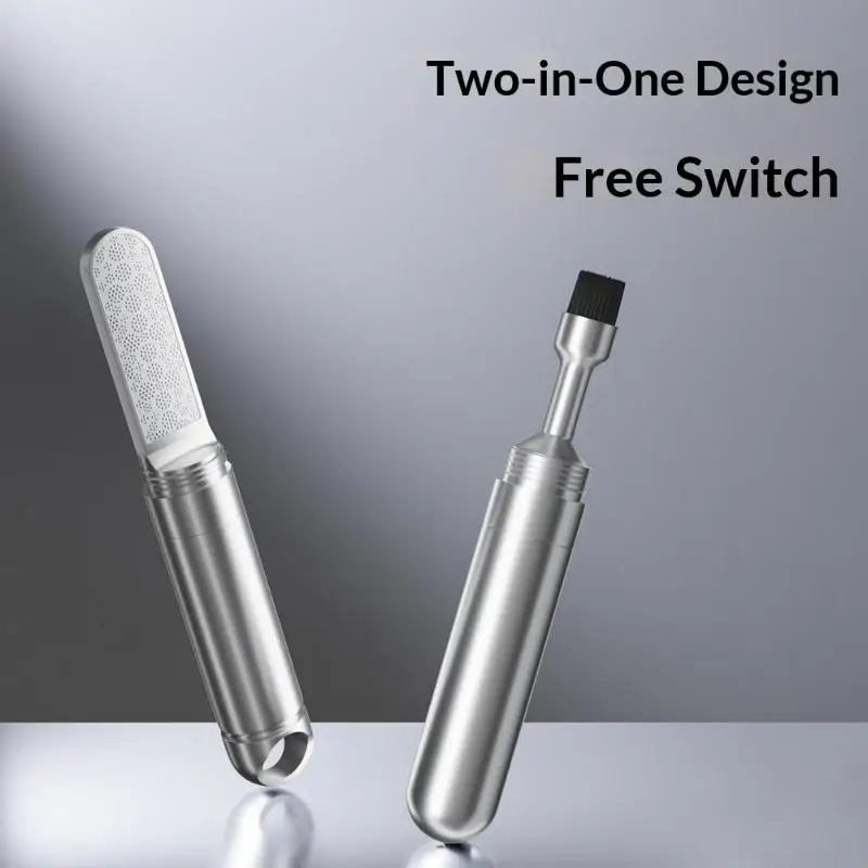 3 In 1 SIM Card Tray Removal Tool Portable Mini Keychain Eject Pins Flathead Screwdriver Alloy Earphone Cleaning Brush Headphone