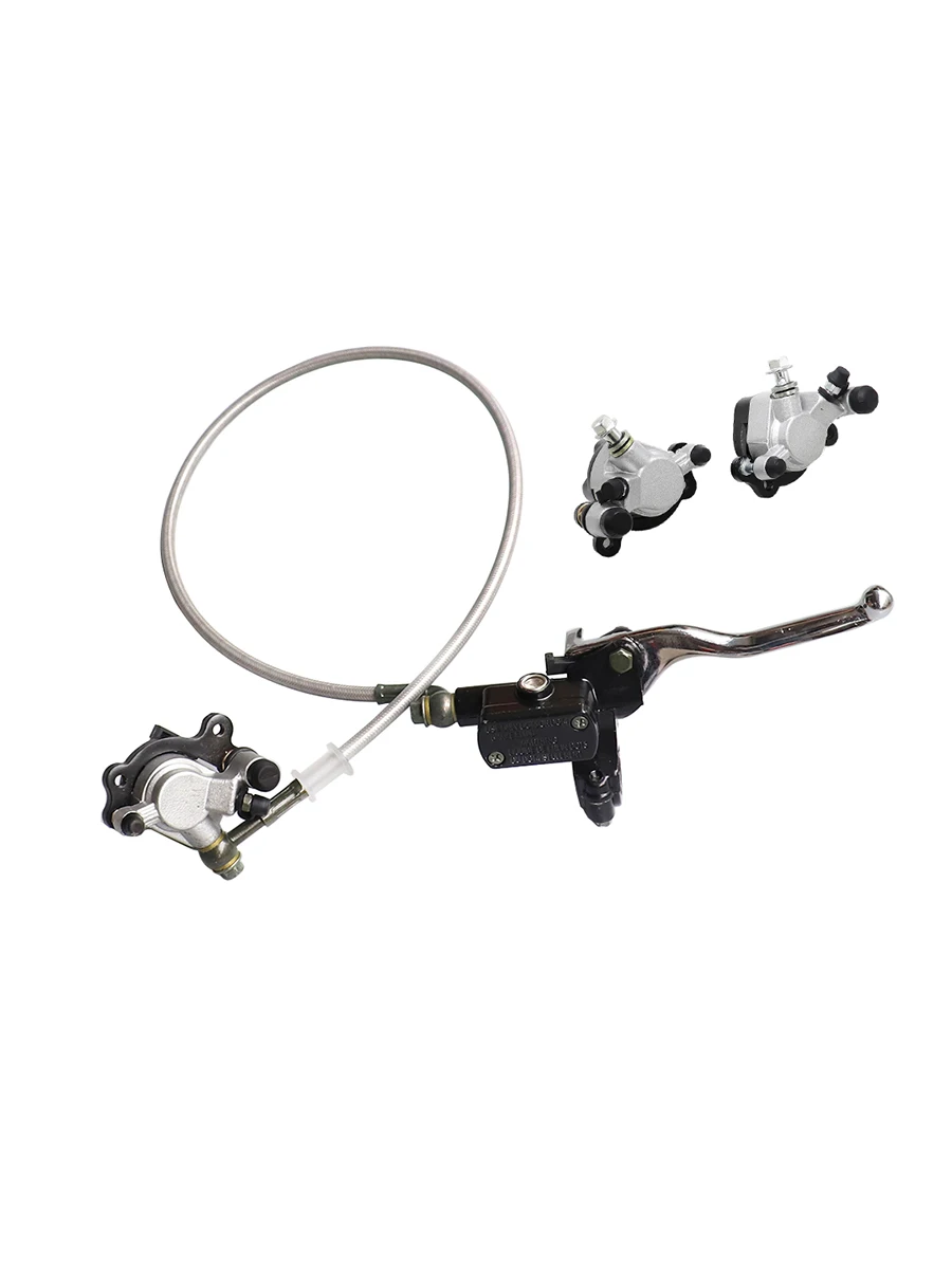 2-Takt 47-49ccm Motorrad Pocket Bike Bremse Vorne Hinten Links Rechts Pumpe Hauptbremszylinder Hydraulischer Bremsschlauch Bremssattel