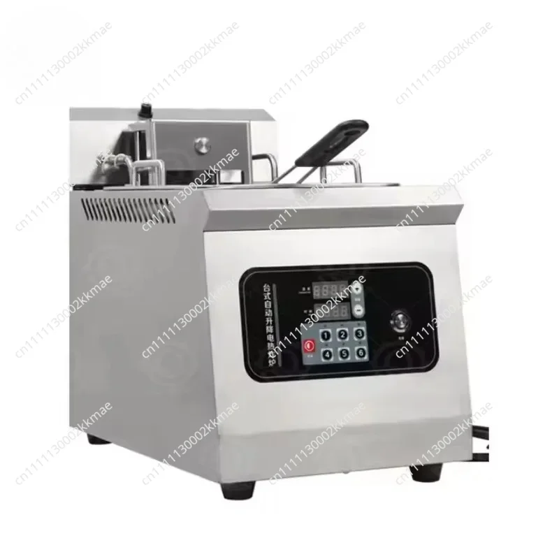 Factory Offer Desktop Fried Chicken and French Fries Electric Oil Fryer  Automatic Desktop Smart Electric Fryer