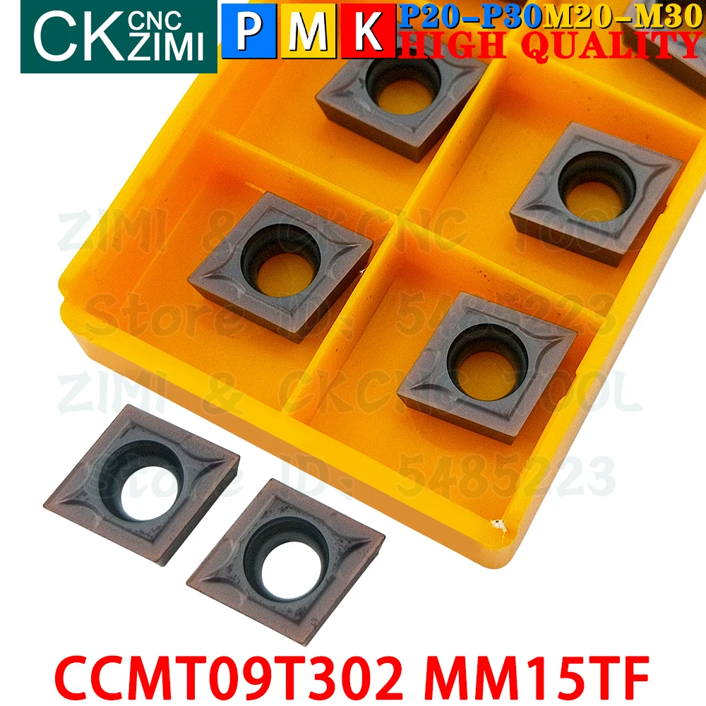 CCMT09T302 MM15TF CCMT 09T302 MM15TF Твердосплавные пластины Наружные внутренние токарные пластины Инструменты Инструменты для резки металла с ЧПУ Столярные инструменты CCMT09T3 CCMT 09T3 MM15TF CCMT32.50.5