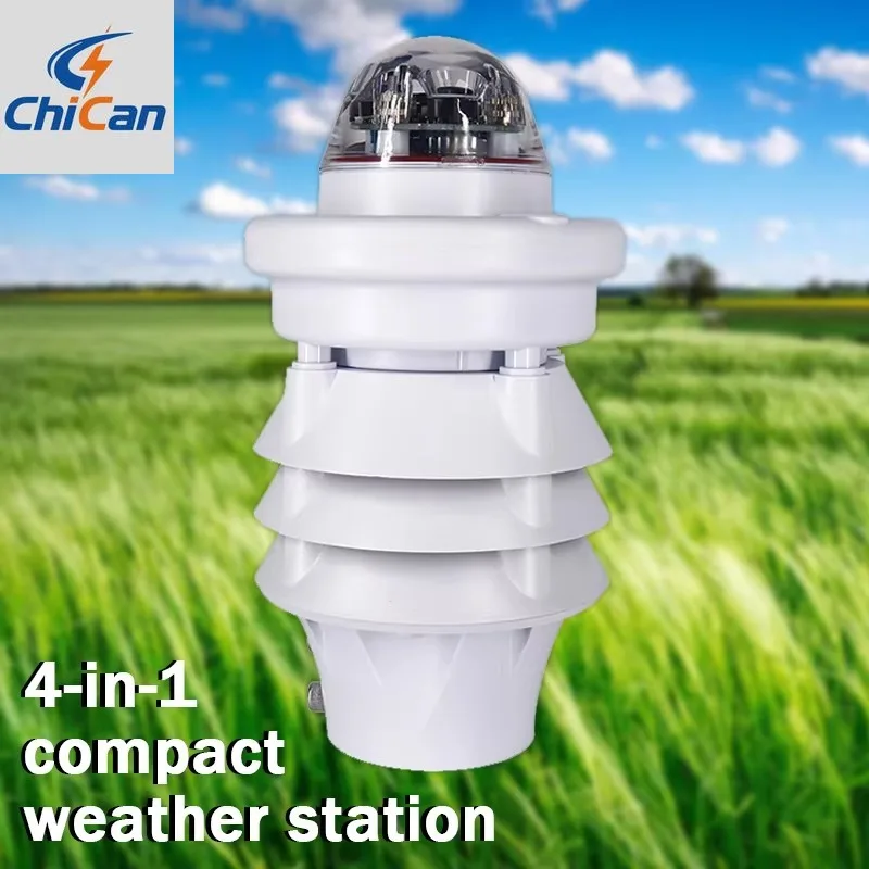 

All-in-One Weather Station XF400 with 4-in-1 Sensor for Smart Agriculture and Renewable Energy Monitoring