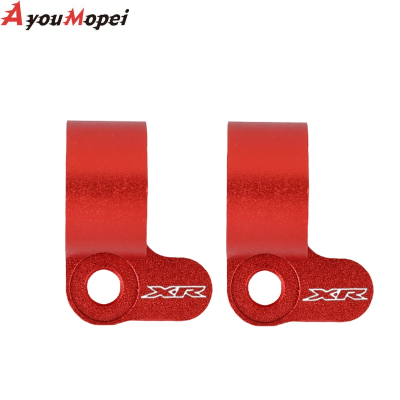 Picture 6: Motorcycle Front Rear Brake Hose Guide Spare Part For HONDA XR 250 650 L 400 600 R Moto Oil Line Holder Cable Clamp Accessories