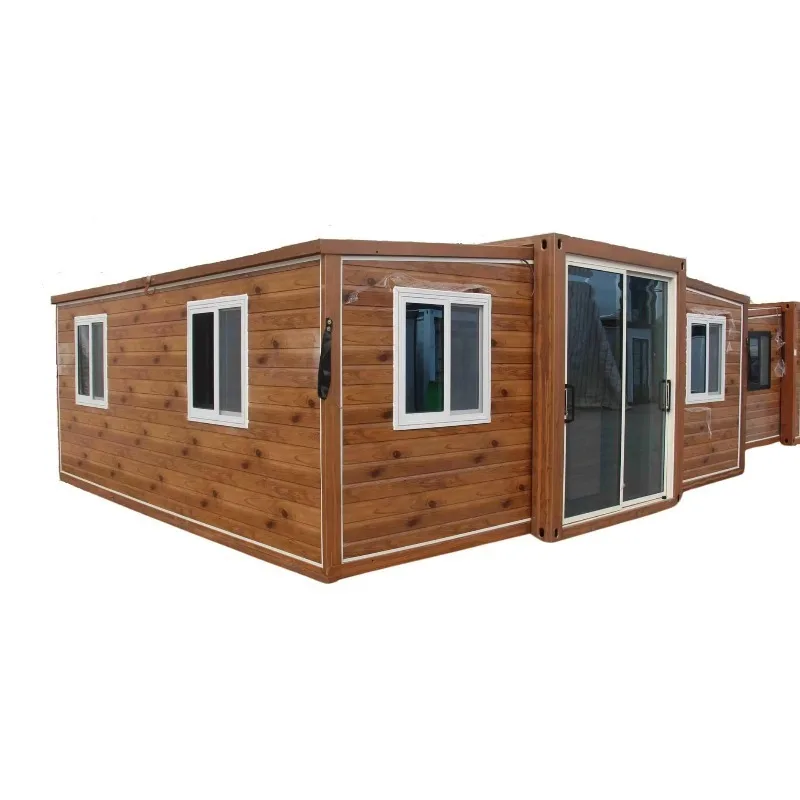 20ft Shipping Folding Luxury 2 3 4 Bedrooms Living Mobile Modular Prefab Greenhouse Office Building Hospital Hot Sale