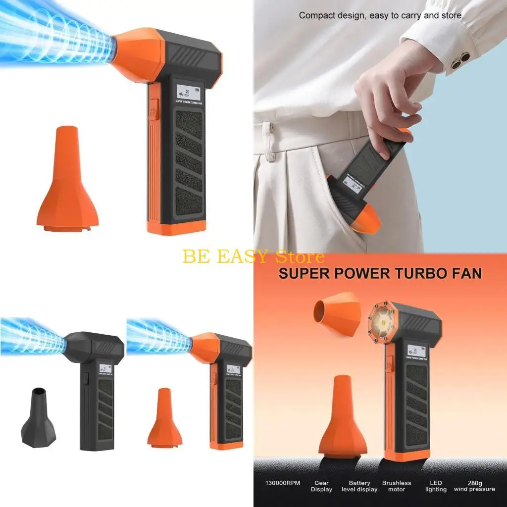 E28F 13000000RPM Jet Dry Blower Dryer مجفف شعر قوي من المنظفات الفراغية للكمبيوتر القابلة لإعادة الاستخدام القابلة لإعادة