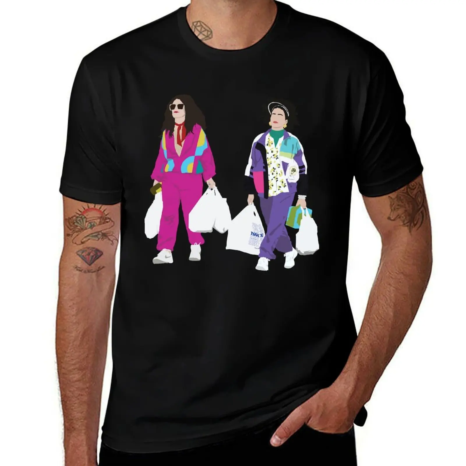 Funny Retro Broad City Awesome Great Ilana And Abbi Stylish Ideas Great Impact T-Shirt Casual Soft Cotton Short Sleeve Tee