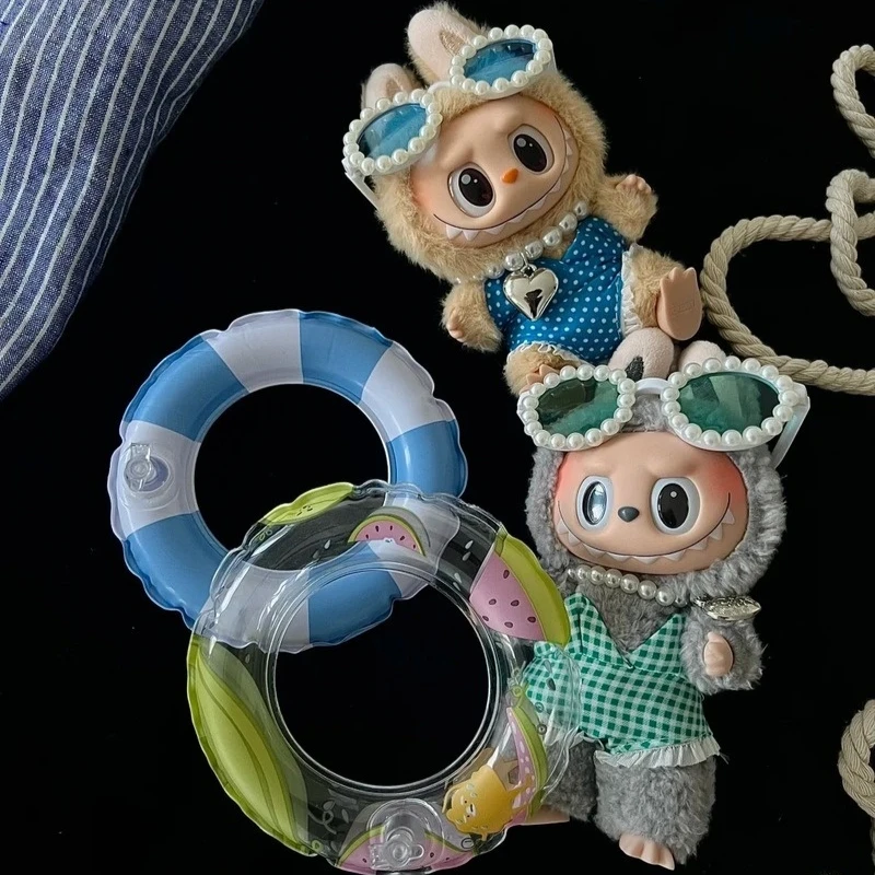 

Подходит для labubu v1v2v3, аксессуары для одежды, очки, кольца для плавания, комплекты кукольной одежды, милые сумки на плечо, аксессуары для кукол, подарок