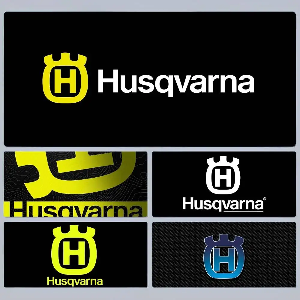 

H-Husqvarnas Custom Skin Office Computer Desk Mat Table Keyboard Big Mouse Pad Laptop Cushion Non-slip