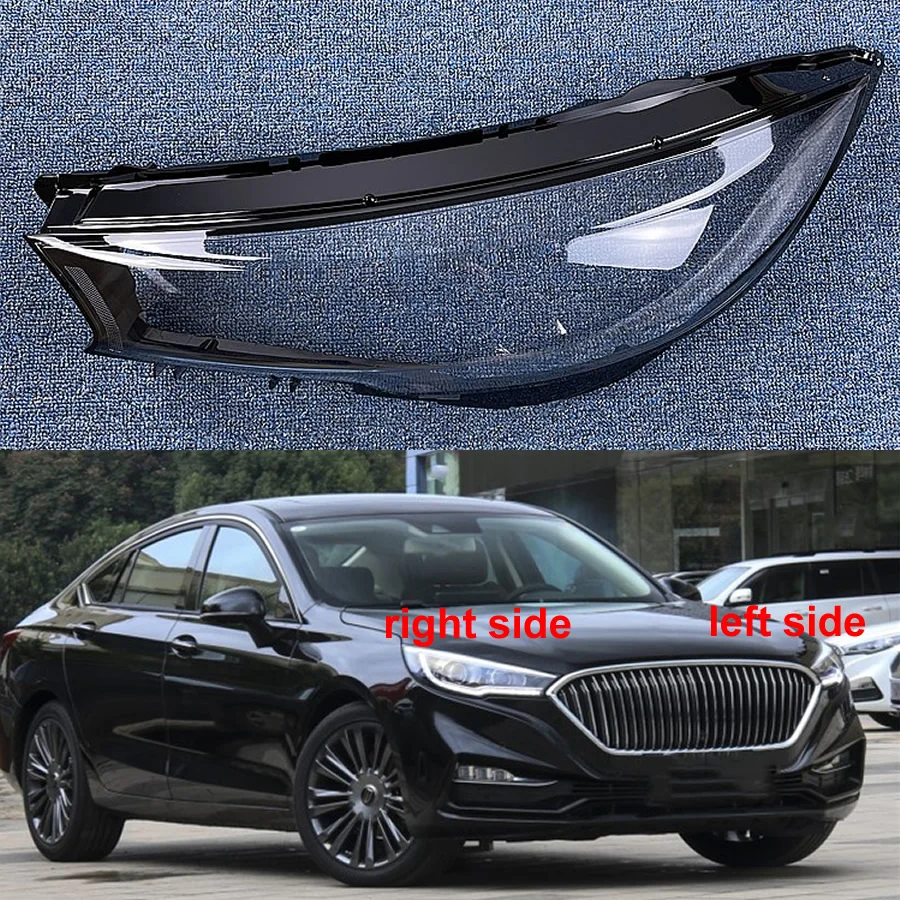 

For Hong Qi H5 2018 2019 2020 Headlight Cover Transparent Lampshade Lamp Case Headlamp Shell Plexiglass Replace Original Lens