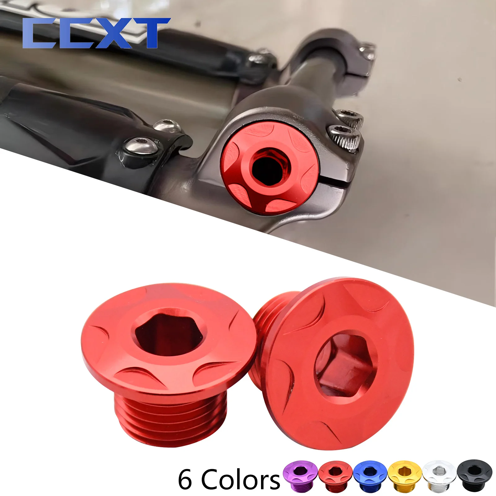 Perno de eje de horquilla delantera de aluminio CNC para Sur Ron Light Bee X S L1e Segway X X260 X160 Kke Dnm, solo piezas generales