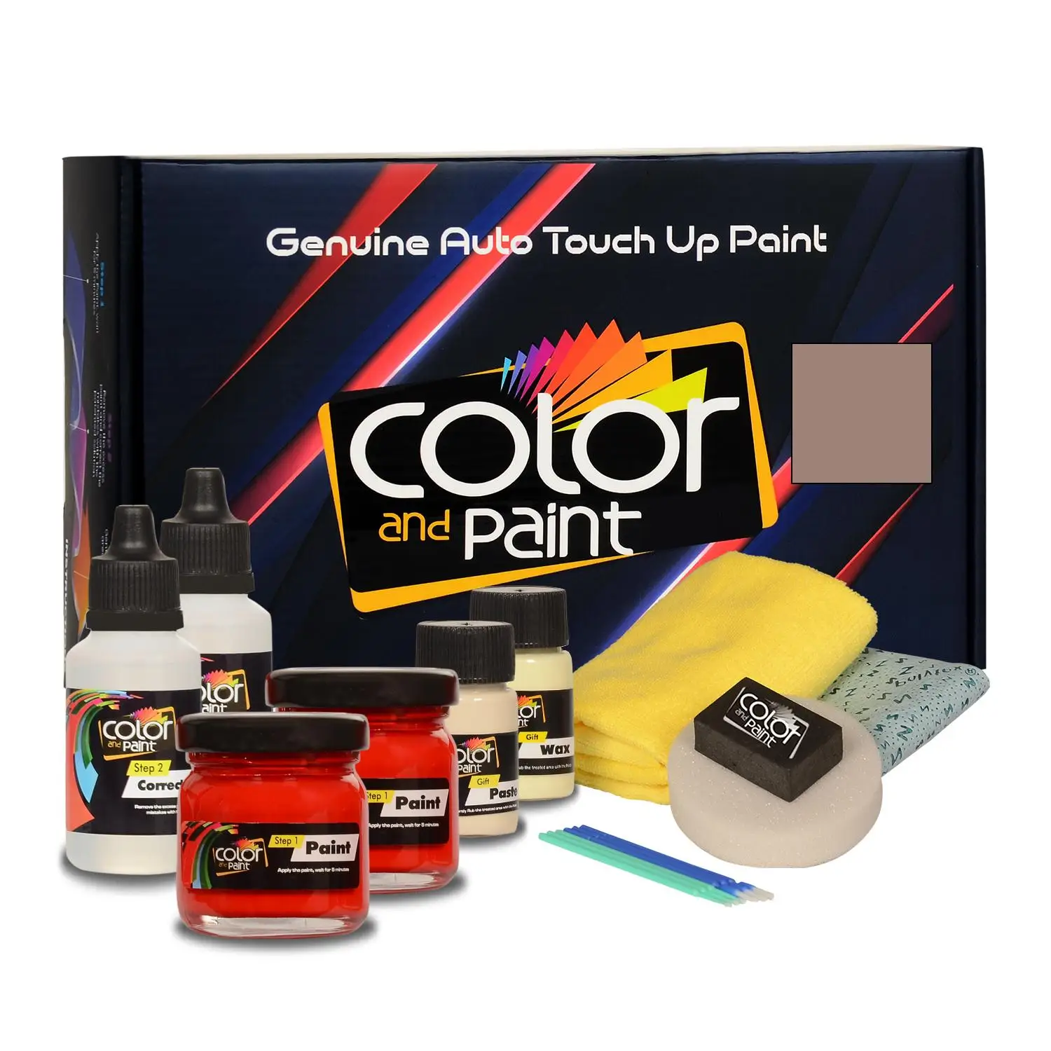 Color and Paint compatible with Ford America Automotive Touch Up Paint WHOLESALE MOCHA MET - DC - Pro Care