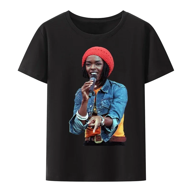 Die fugees T-Shirt Männer Vintage Hip Hop Reggae Fusion Soul Musik Lauryn Hill T-Shirt männlich Sommer ästhetische Kurzarm T-Shirts