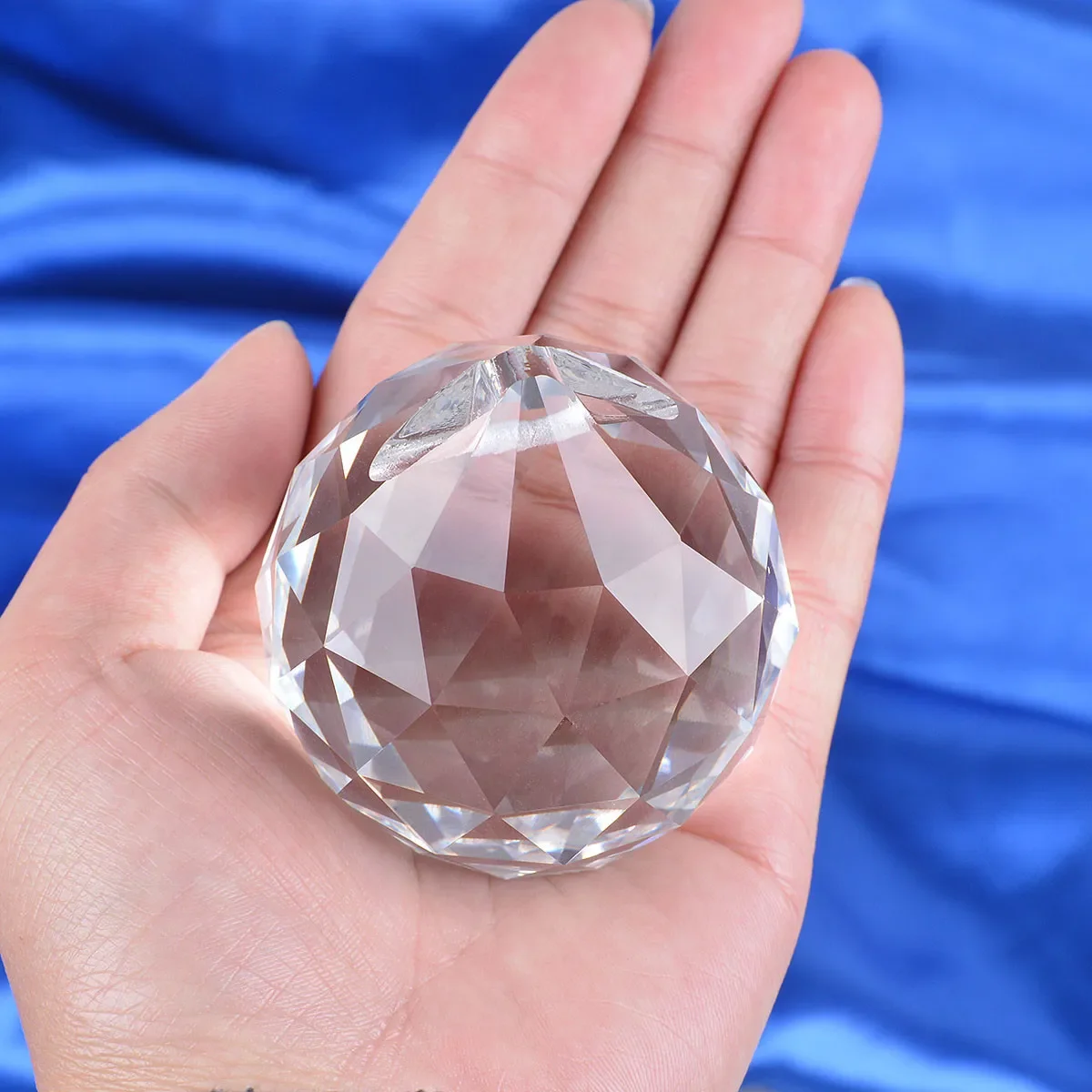 20/30/40mm Crystal Ball Clear Crystal Prisms Chandelier Crystals Pendants Accessories DIY Bead Curtain Hanging Ornament Ball