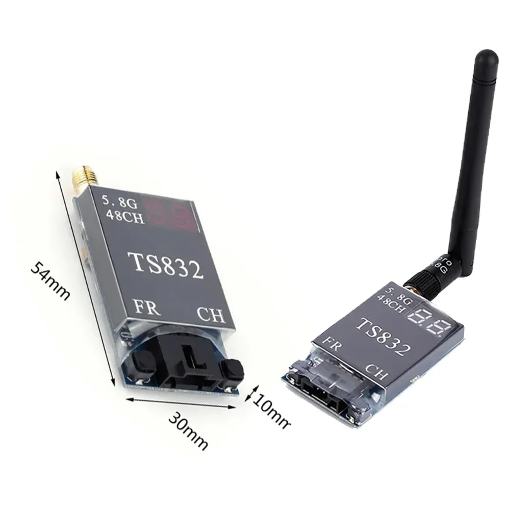 New 48CH / 40CH 5.8G 600mw 5km Wireless AV Transmitter TS832 RC832/RC832H Receiver 1000TVL Camera for FPV Multicopter Aircraft