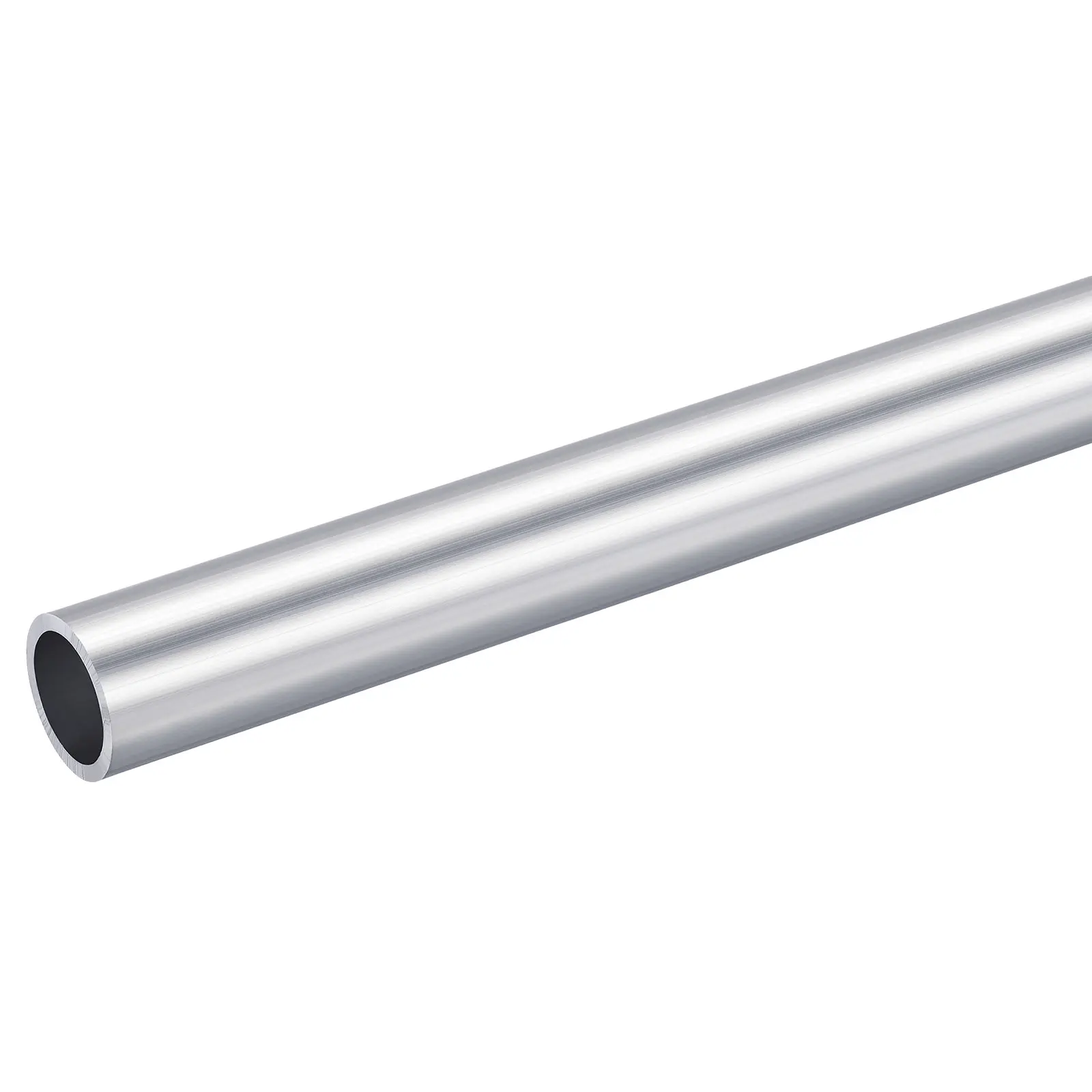 1/2/3/4Pcs 6063 Aluminum Round Tube 10mm-26mm Inner Dia 100mm/200mm Length Aluminum Pipe Tubing for DIY Handmade Projects Frames