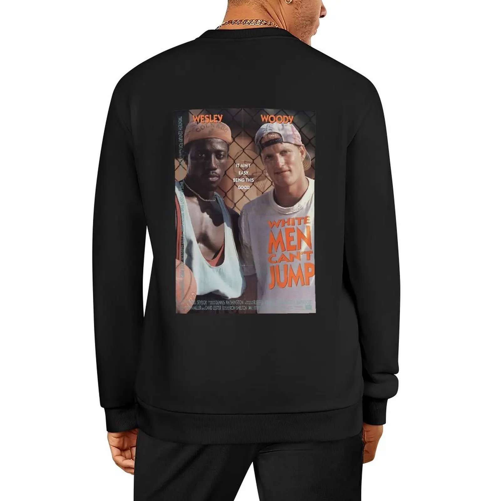 

White Men Can't Jump Vintage Poster Pullover tracksuit graphic t shirts men fashion men oversize sweatshirts