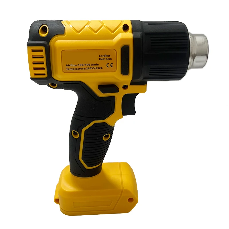صالح ديوالت 18 فولت 21 فولت الحرارة بندقية يتقلص التفاف أداة اللاسلكي مسدس هواء ساخن مجفف هواء كهربائي لحام منفاخ حراري لديوالت #4