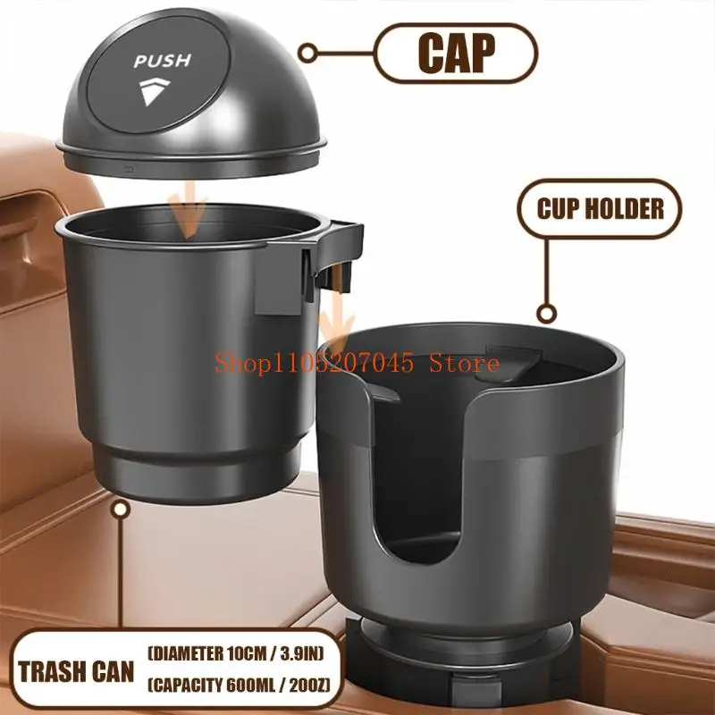 37cd Car Drink Support with Build In Clasps & Quick Installation System for Travel use