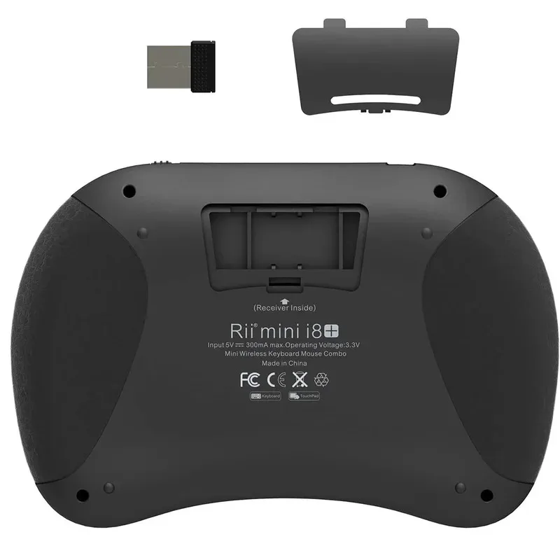 Rii X8 Mini Keyboard With Touchpad For Android TV Box Smart TV/PC/Ipad Voice Search LED Backlit RU/US Keyboard Wireless