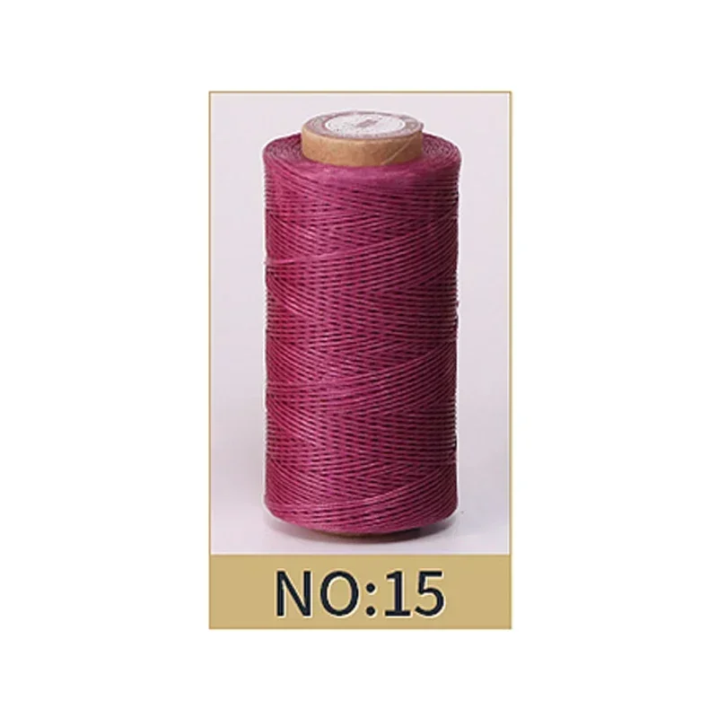50M 0,8mm Dicke Gewachste Faden Für Leder Gewachste Schnur Für Diy Handwerk Werkzeug Hand Nähen Gewinde Flache gewachste Nähen Linie