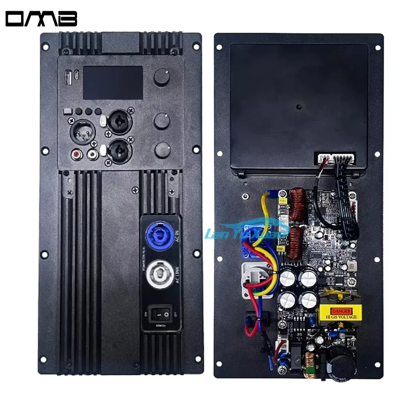 PDA280+CQ190 400W Amplifier Module 2-Channel with DSP Professional Speaker Plate Class D with DSP Audio Processor