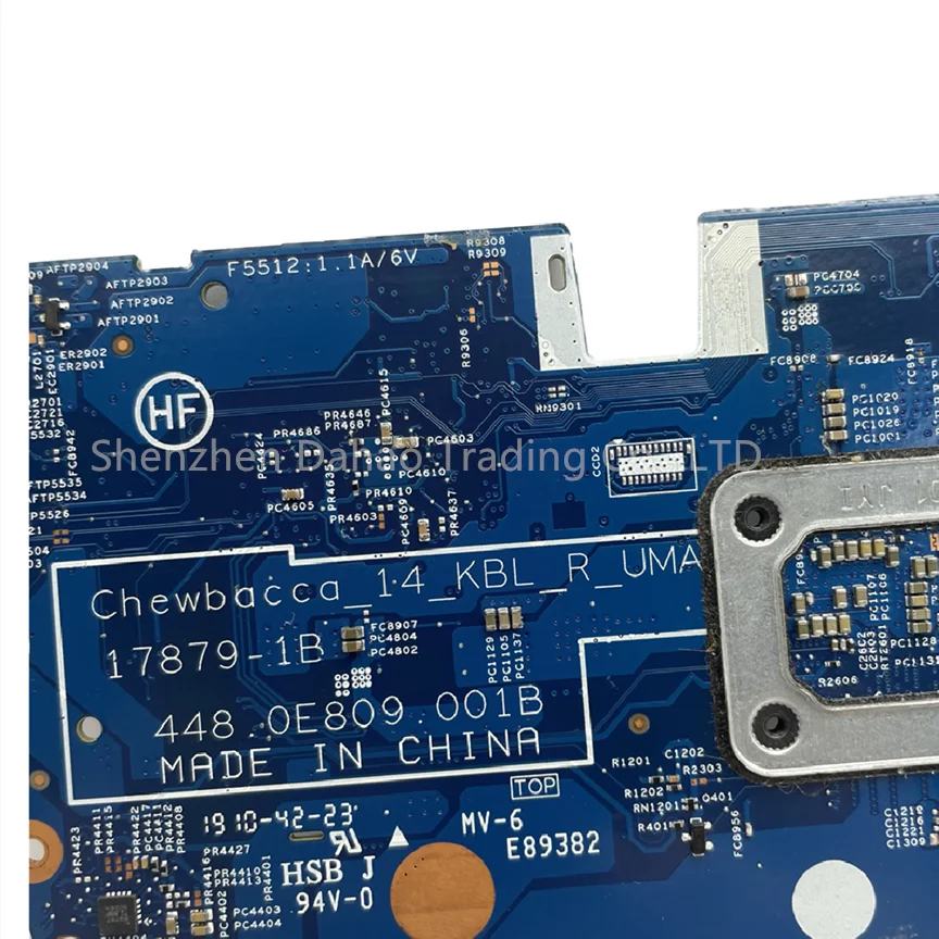 Laptop Motherboard para HP Pavilion, 17879-1B, CPU, X360, 14-CD, i3-8130U, i5-8250U, i7-8550U, CPU, 448.0E809.001B, L18163-601, L18165-601