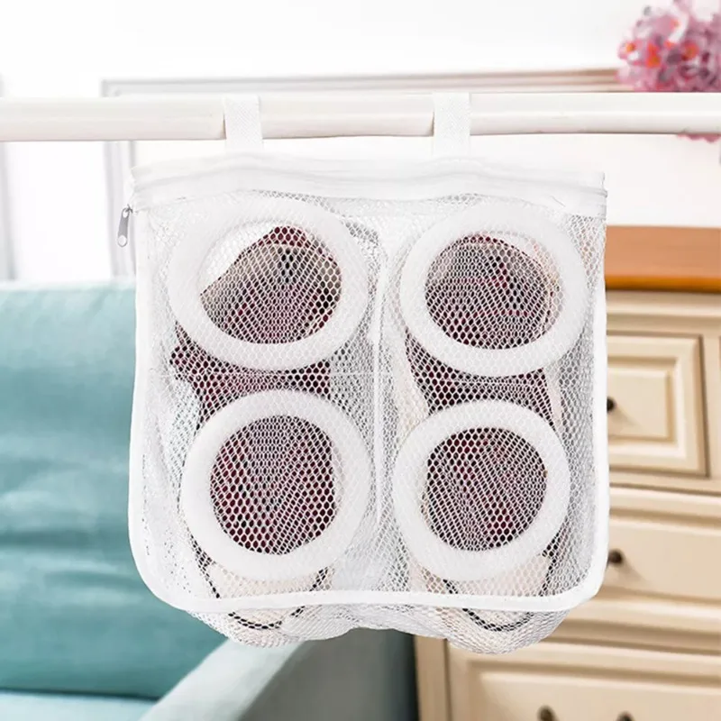 Mesh Laundry Washing Bag with Zipper for Delicate Clothes Organizer for Underwear Socks Bra Protection Durable and Reusable image 5