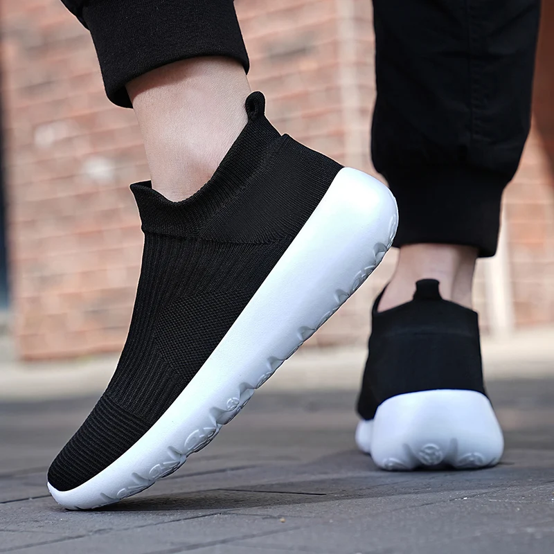 Vulcanize Shoes Men Sneakers 2023 Breathable Men Casual Shoes Non-Slip Male Loafers Men Shoes Lightweight Tenis Masculino Wholes