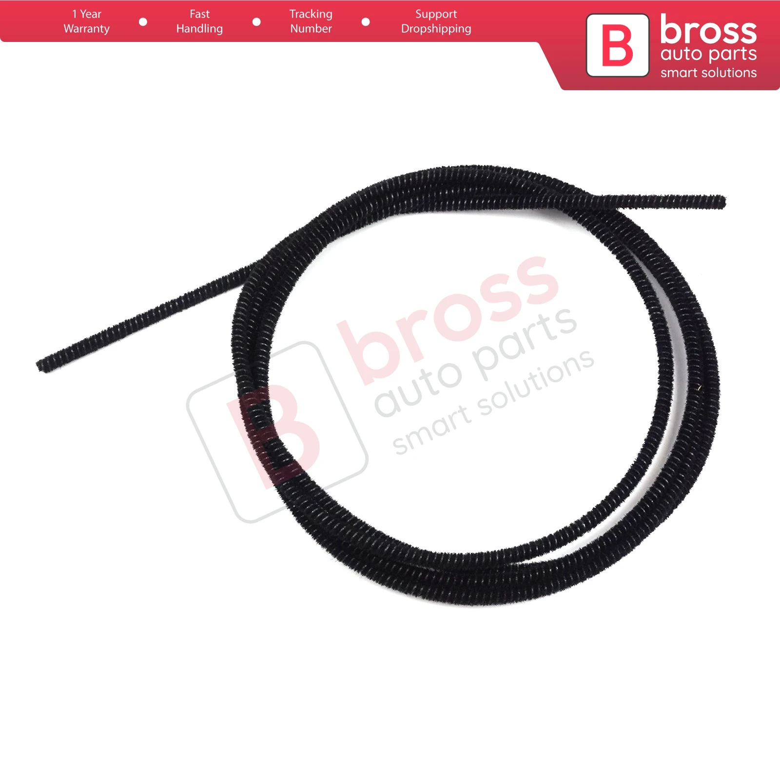 BSR594-1 1 Piece Car Sunroof Repair Cable Wearproof Material Lenght 2.5 meter Diameter 5 mm